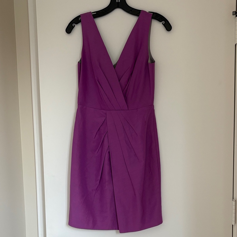 NWT Banana Republic Purple Silk Dress | 2